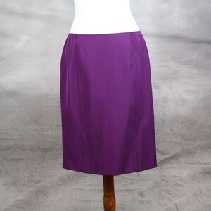 Prada purple pencil skirt 8